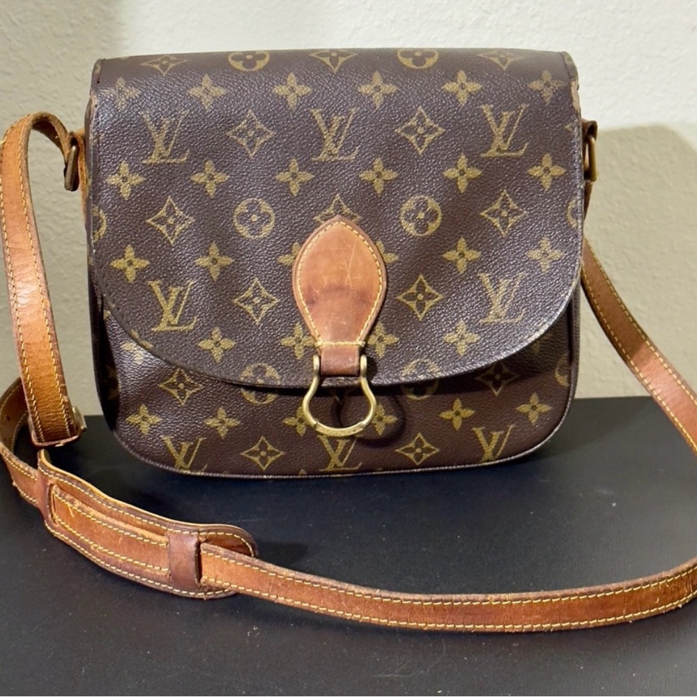 Louis Vuitton Classic Monogram Saint Cloud 24 Shoulder Crossbody Bag